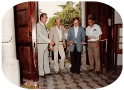 1986, inaugurazione nuova esposizione